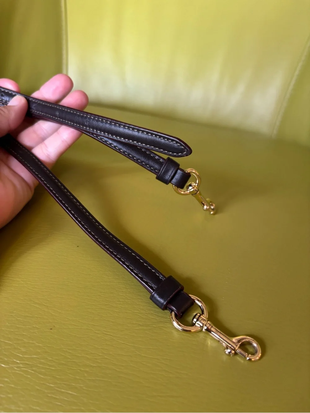 Coach Replacement Shoulder Strap Lot (3) Leather Adjustable Crossbody Straps - Picture 11 of 12
